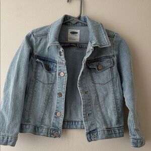 Old Navy Kids Light Wash Denim Jacket